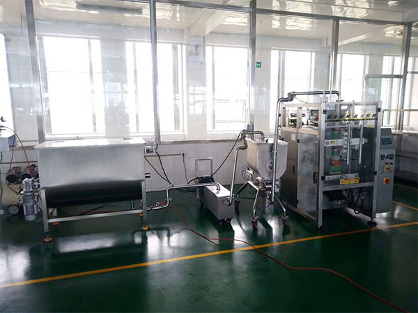 火锅蘸料包装机包装样品
